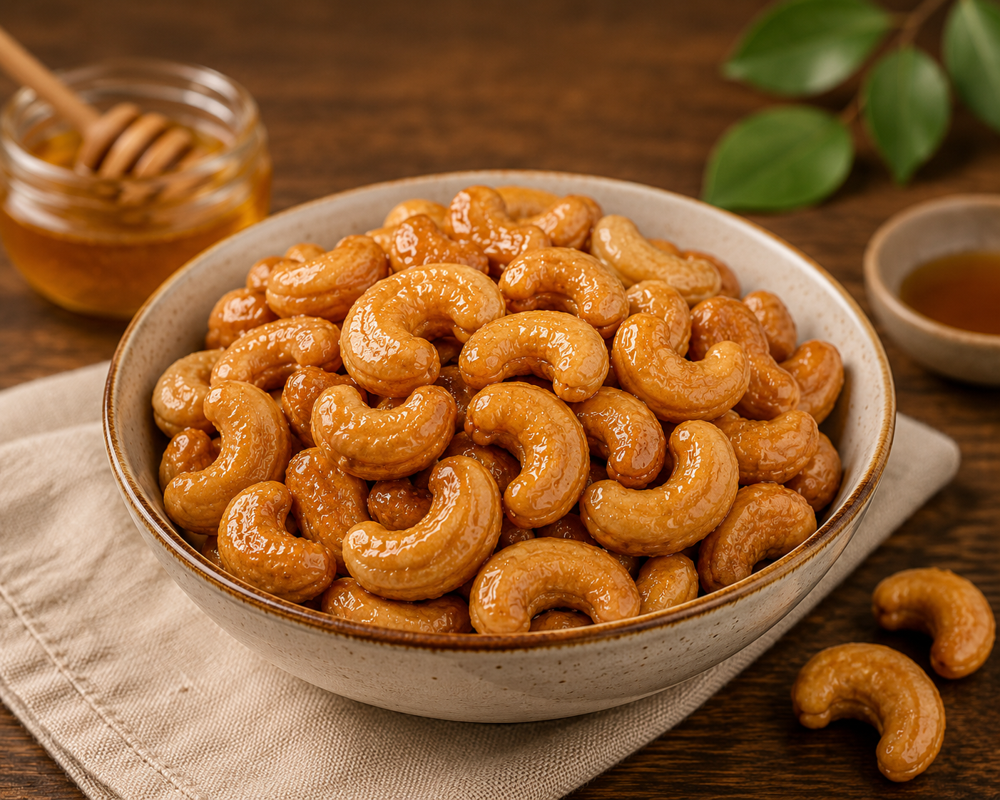 Cravings by Temnnys Honey Roasted Cashews, view 2