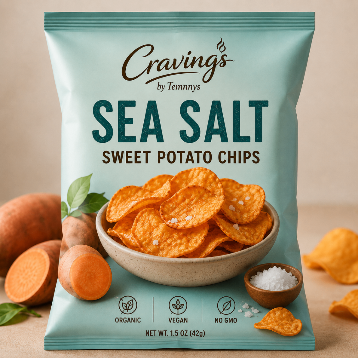 Sea Salt Sweet Potato Chips