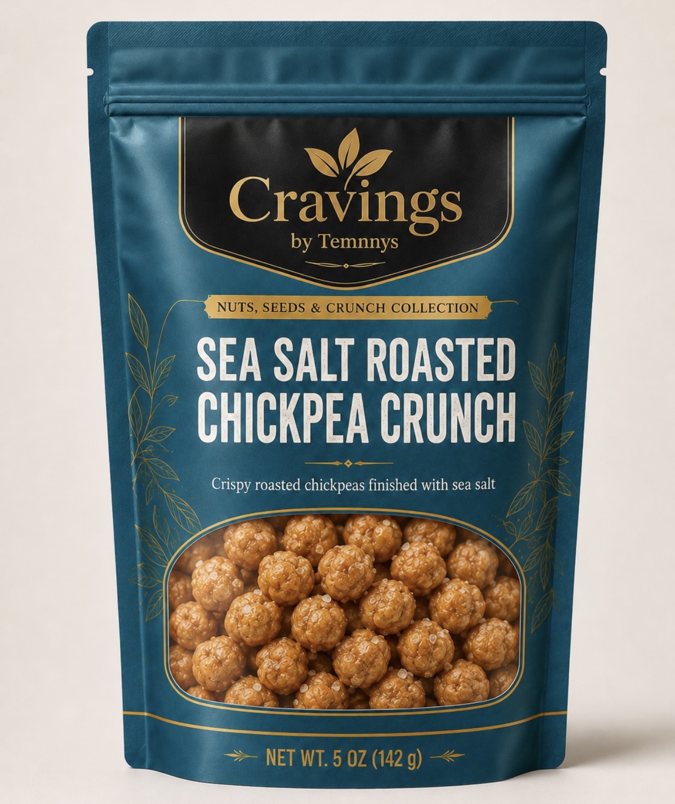 Cravings by Temnnys Sea Salt Roasted Chickpea Crunch