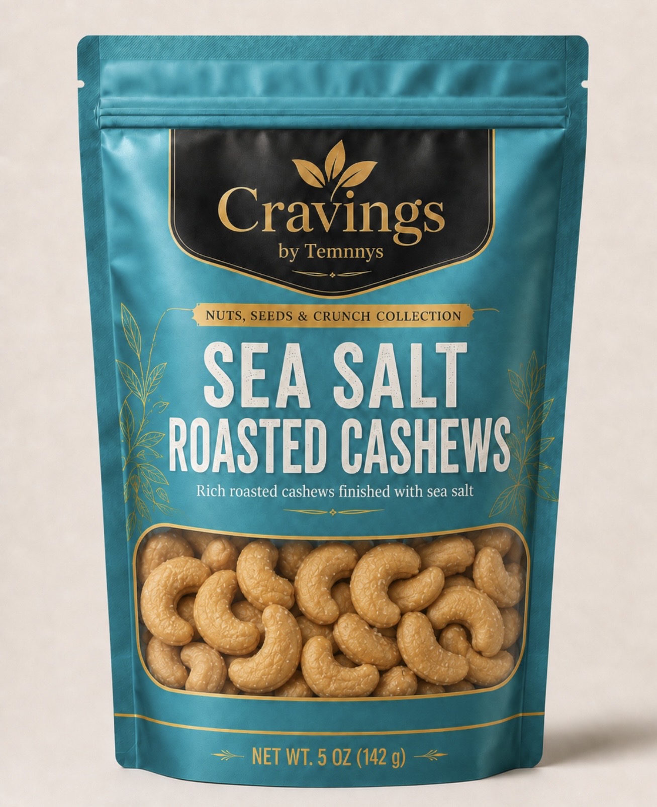 Cravings by Temnnys Sea Salt Roasted Cashews