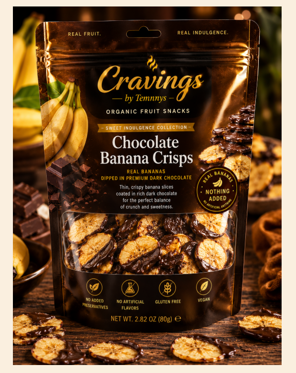 Chocolate Banana Crisps