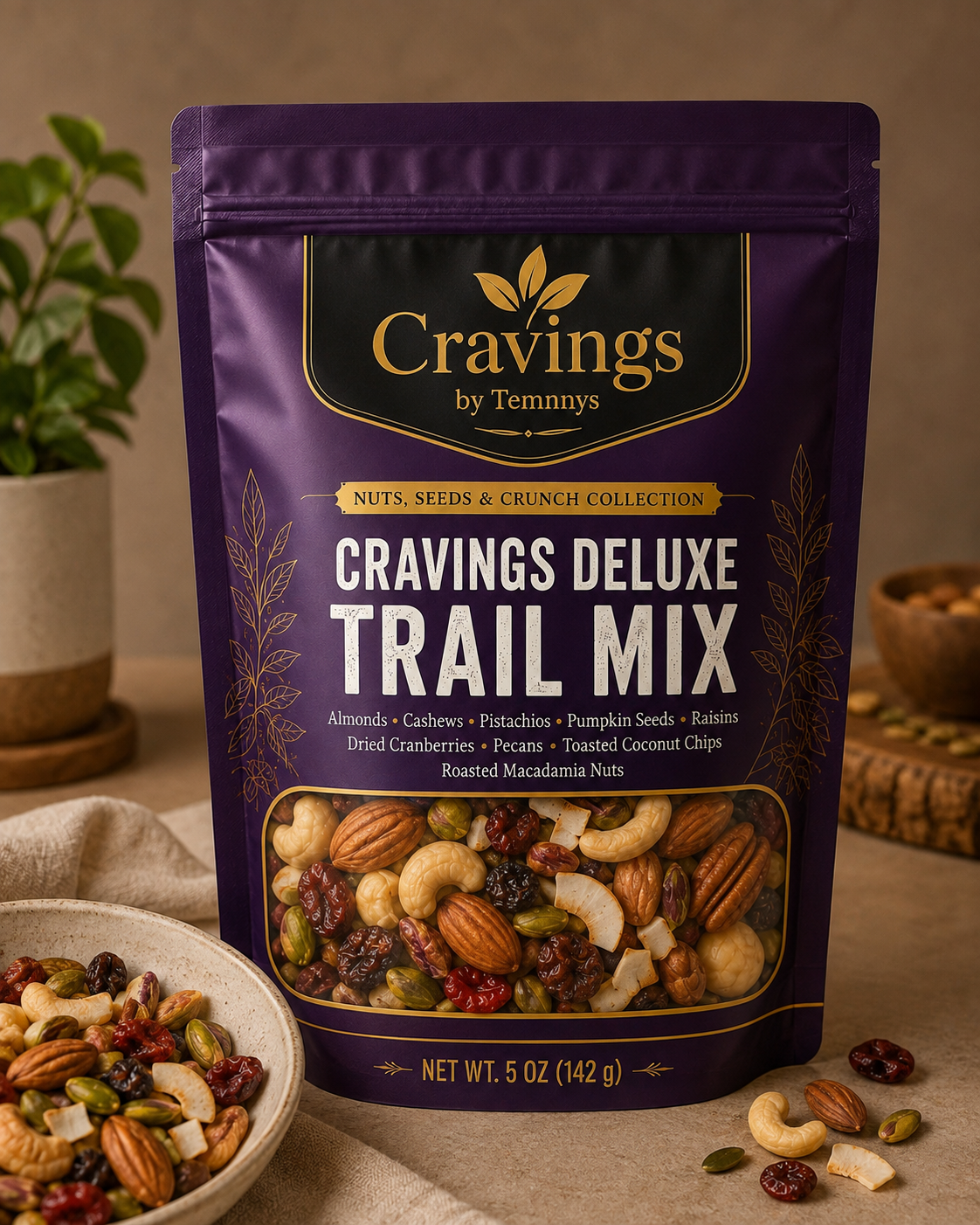 Cravings by Temnnys Cravings Deluxe Trail Mix, view 3